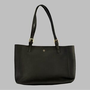 TORY BURCH York Buckle Steffiano Leather Tote